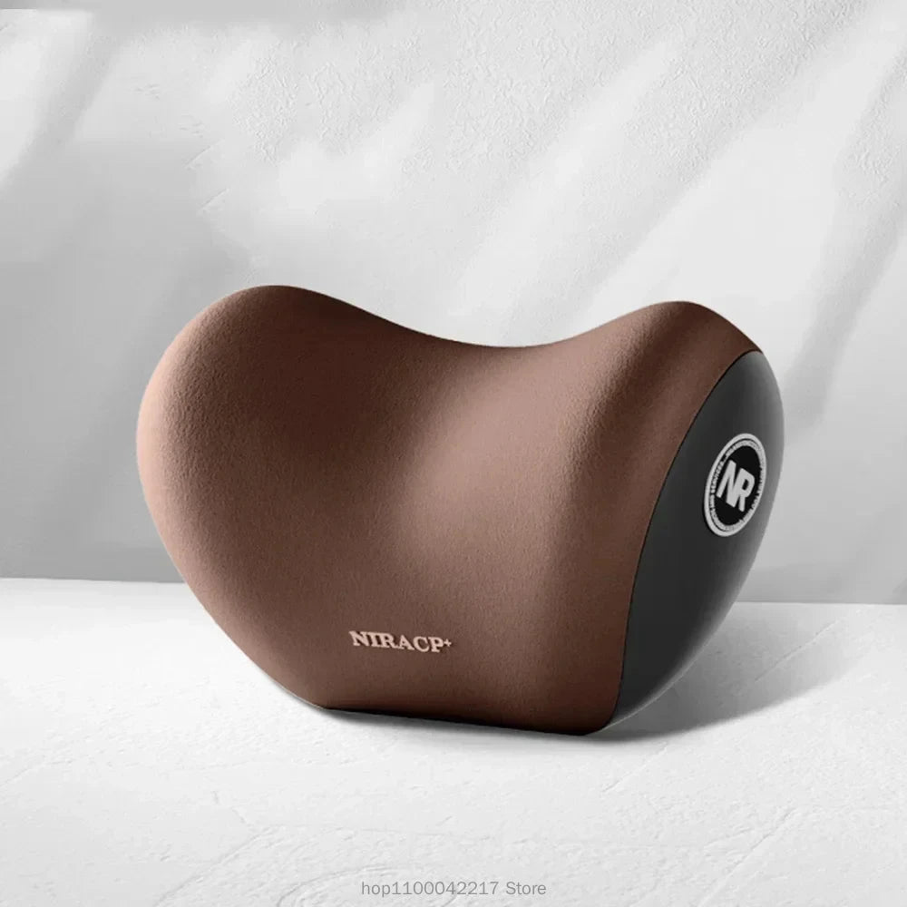 Car Seat Neck Pillow Adjustable Lumbar Support Headrest Waist lumbar Cushion Car Seat Memory Foam Car Travel Interior Accessorie