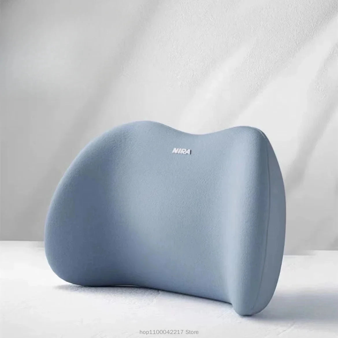 Car Seat Neck Pillow Adjustable Lumbar Support Headrest Waist lumbar Cushion Car Seat Memory Foam Car Travel Interior Accessorie