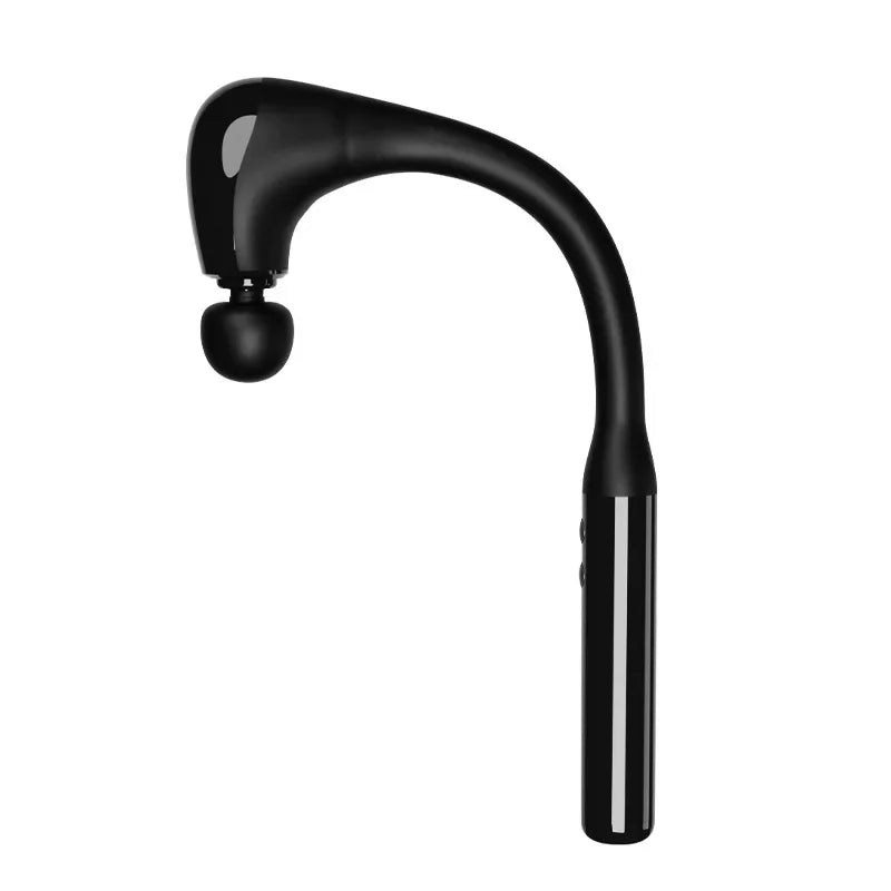 Fascial Massage Gun with Bent Long Handle,High-frequency Vibration Portable Deep Body Massager for Muscle Soreness and Fatigue
