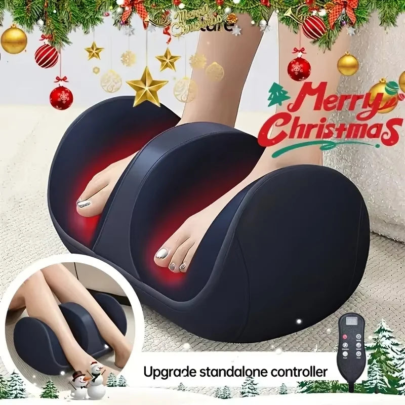 Electric Foot Leg Massager Electrics Heating Therapy Hot Compression Shiatsu Kneading Roller Muscle Calf Relaxation Feet Machine