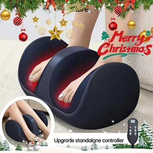 Electric Foot Leg Massager Electrics Heating Therapy Hot Compression Shiatsu Kneading Roller Muscle Calf Relaxation Feet Machine