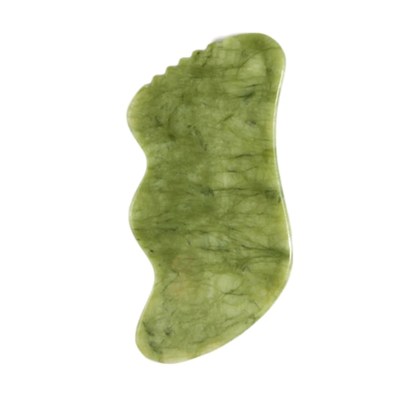 Natural Jade Stone Gua Sha Board SPA Acupuncture Gouache Scraper Massager Skin Beauty Facial Lifting Care Scraping Massage Tools