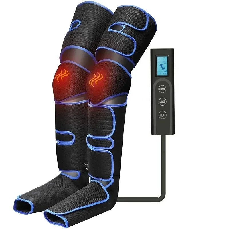 Foot Air Pressure Leg Massager Promotes Legs Blood Circulation Muscle Relaxation Lymphatic Drainage Body Massage Foot Massager