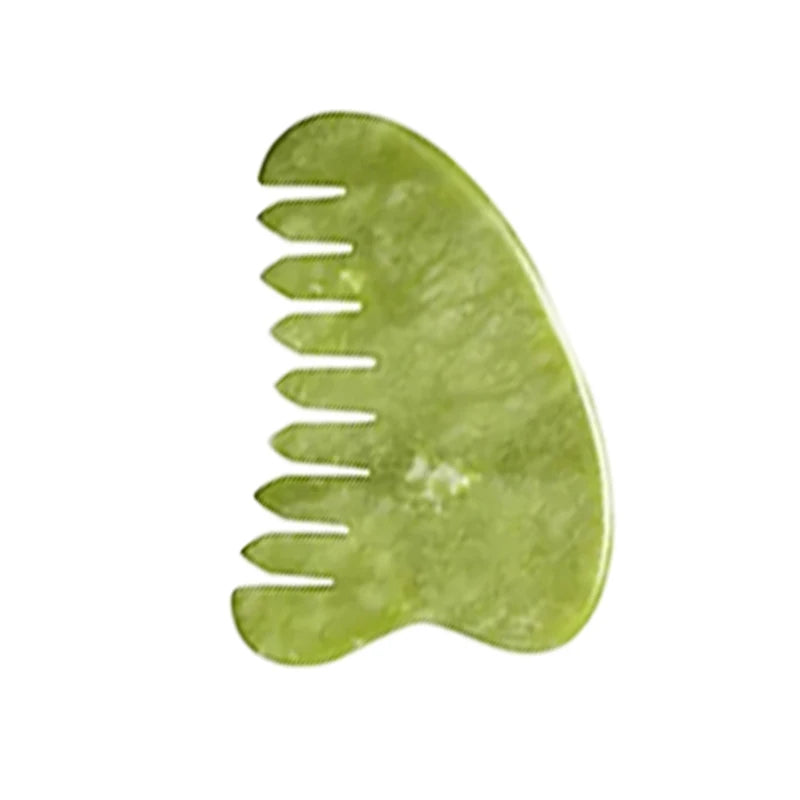 Natural Jade Stone Gua Sha Board SPA Acupuncture Gouache Scraper Massager Skin Beauty Facial Lifting Care Scraping Massage Tools