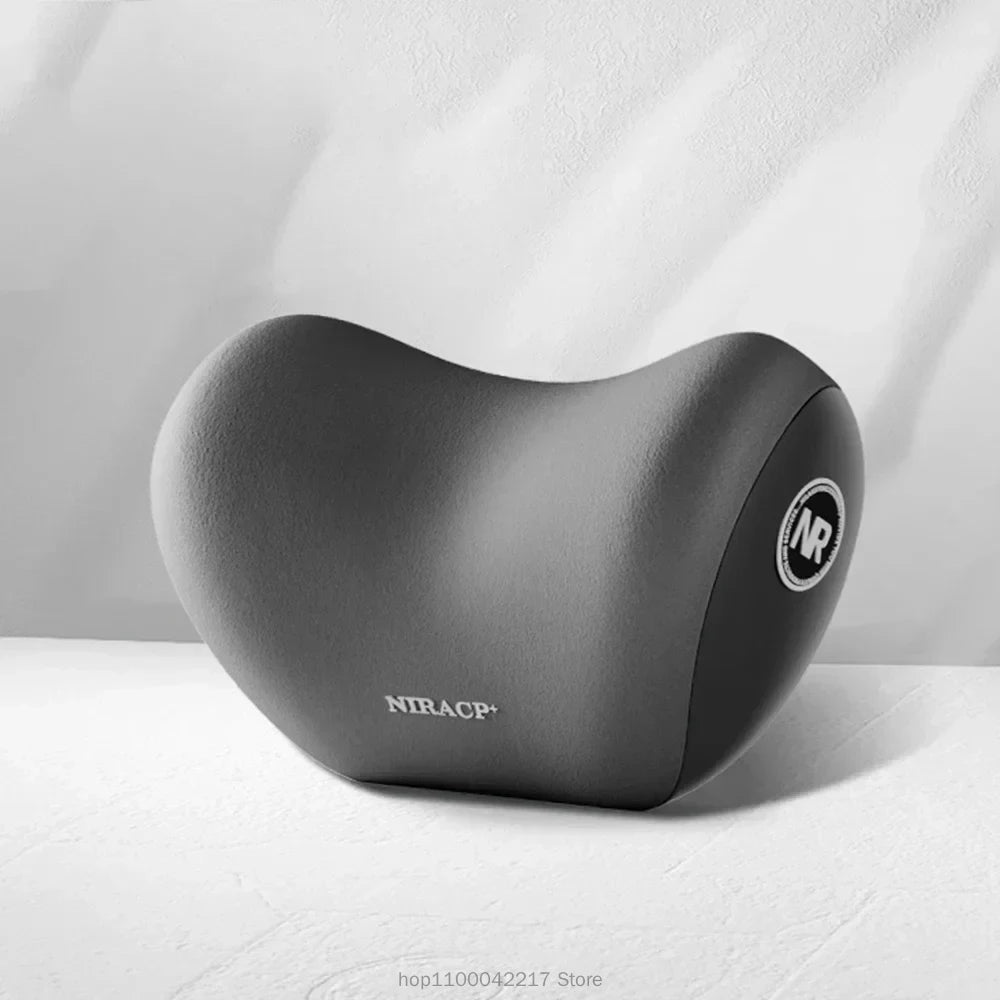 Car Seat Neck Pillow Adjustable Lumbar Support Headrest Waist lumbar Cushion Car Seat Memory Foam Car Travel Interior Accessorie