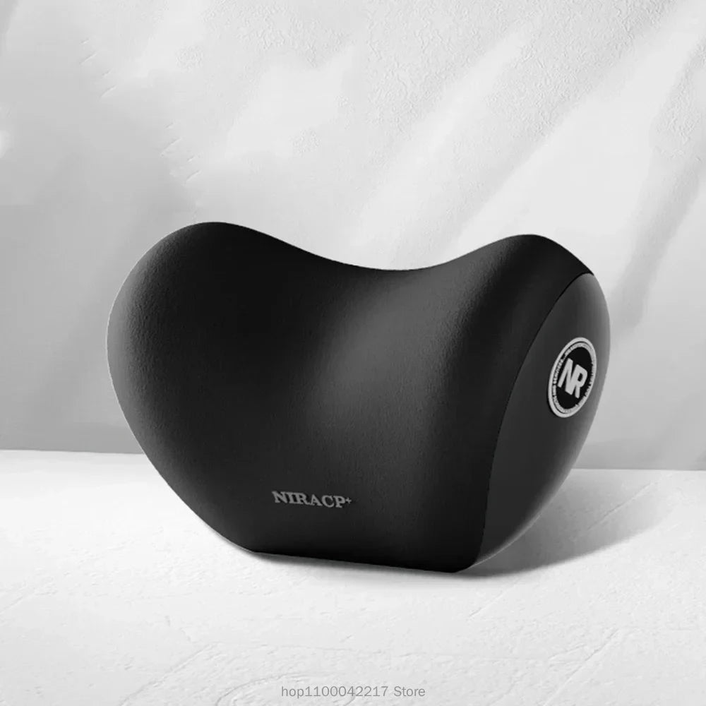 Car Seat Neck Pillow Adjustable Lumbar Support Headrest Waist lumbar Cushion Car Seat Memory Foam Car Travel Interior Accessorie