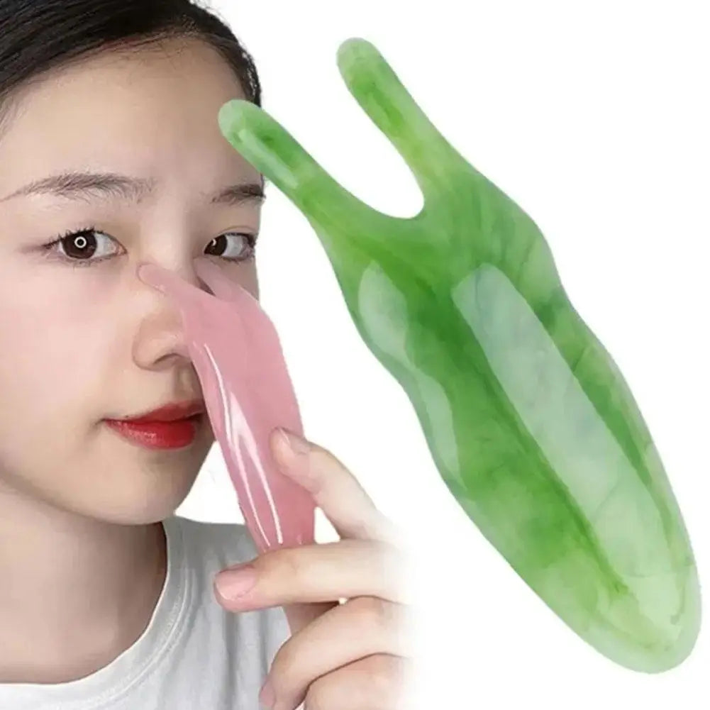 Natural Resin Gua Sha Gouache Scraper Massager for Face Eye Facial Nose Lifting Skin Care Beauty SPA Care Tools