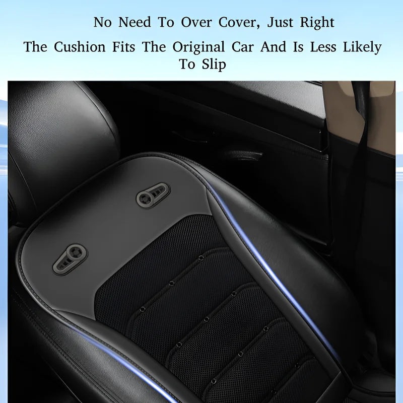 12/24v Ventilation Massage Seat Cushion Moisture Wicking Breathable Heat Dissipation And Cooling Massage Seat Mat Summer Car