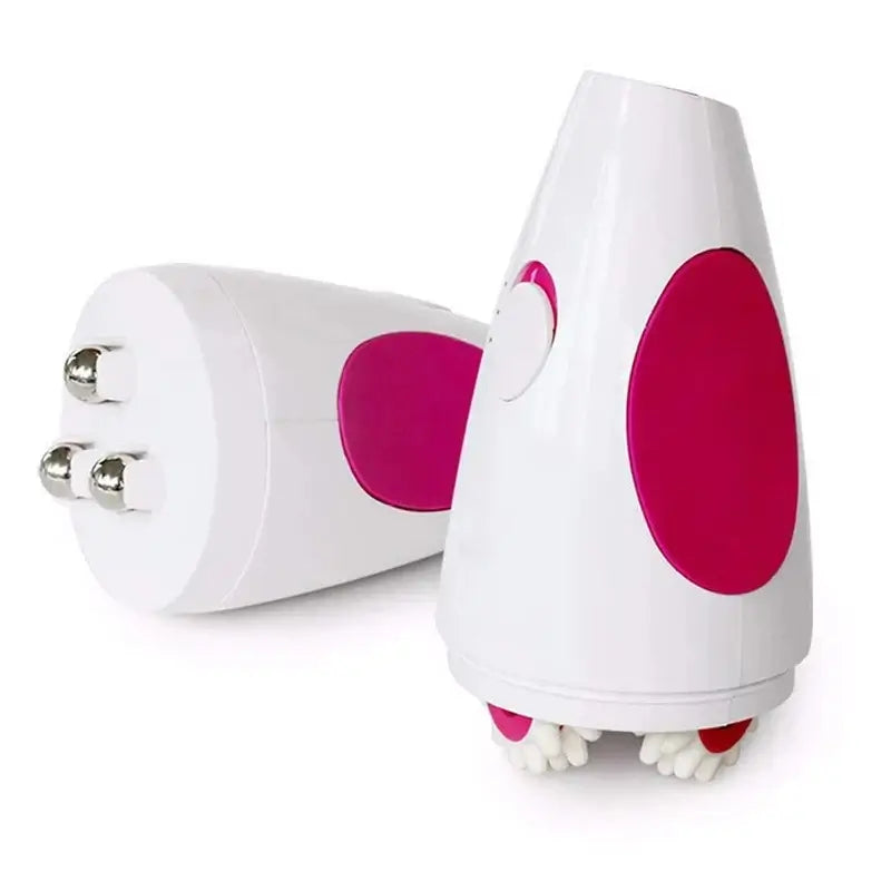 Anti-cellulite infrared electric body massager device for slimming and relaxation, featuring a 3D roller design.
