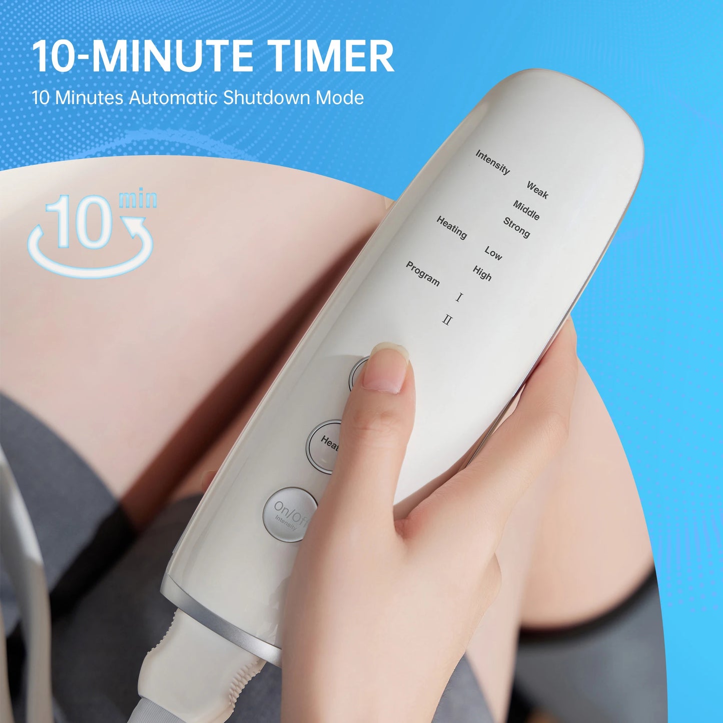 Leg Massager for Circulation Air Compression & Relax for Calf Foot & Arms with Handheld Controller 2 Modes mother's day gifts