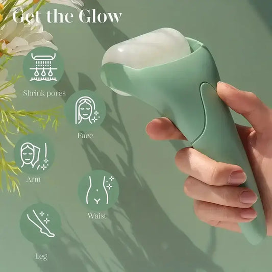 Ice Roller Massager for Face Lifting and Skin Tightening Multi-Body Stress Relief Massage Tool for Women Beauty and Skin Care