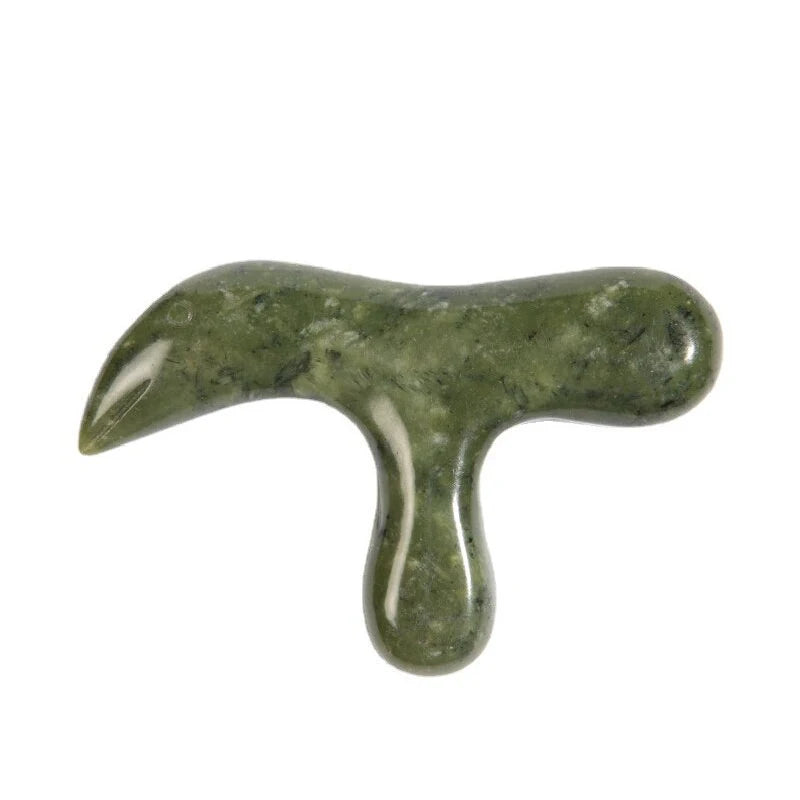 Natural Jade Stone Gua Sha Board SPA Acupuncture Gouache Scraper Massager Skin Beauty Facial Lifting Care Scraping Massage Tools